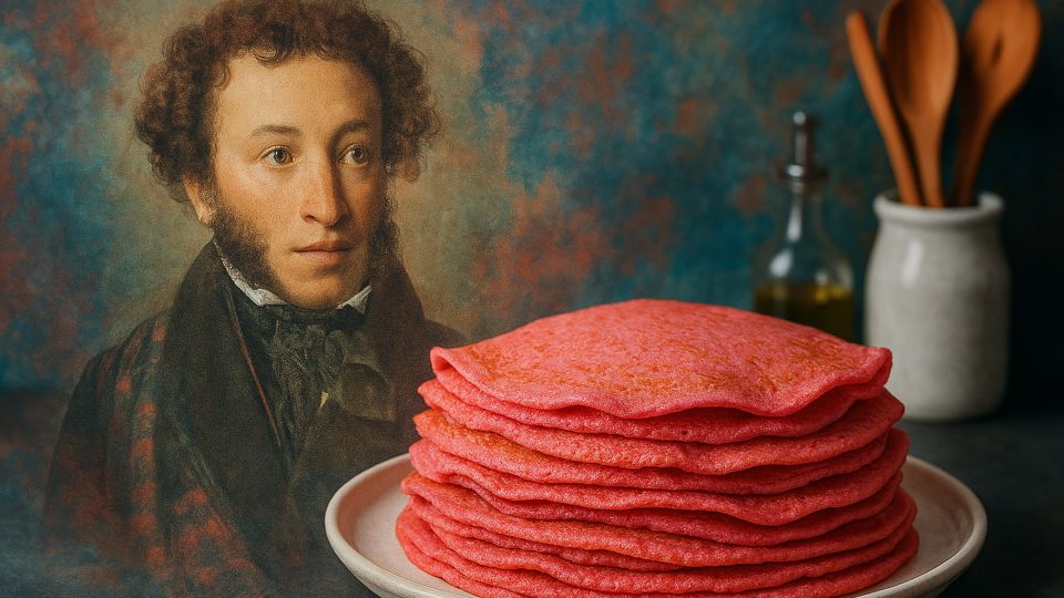 Розовые блинчики руками самой знаменитой няни русской поэзии: как приготовить любимое блюдо Пушкина