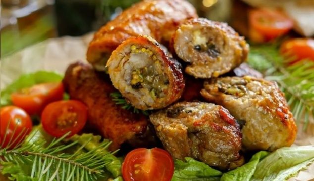 Крученики из свинины с грибами: изюминка вашего стола