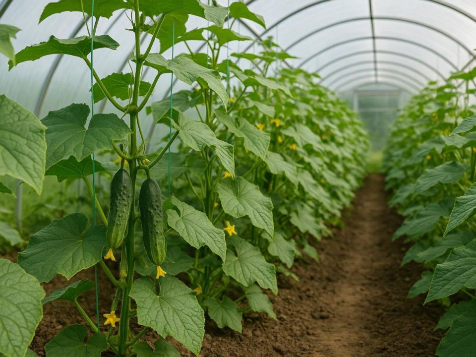 Как спасти огурцы от таинственной паутины: советы по борьбе с клещами