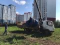В Оренбурге демонтировали нелегальный батут в ЖК Времена года, который работал несколько лет