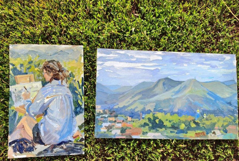 В Кувандыке проходит межрегиональный конкурс-пленэр им. Николая Ерышева