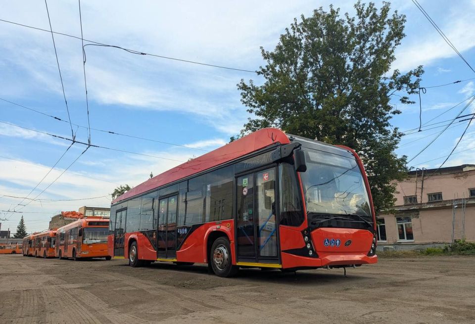 Троллейбус «Авангард» от вологодской «Транс-Альфы» прибыл для испытаний в Оренбург