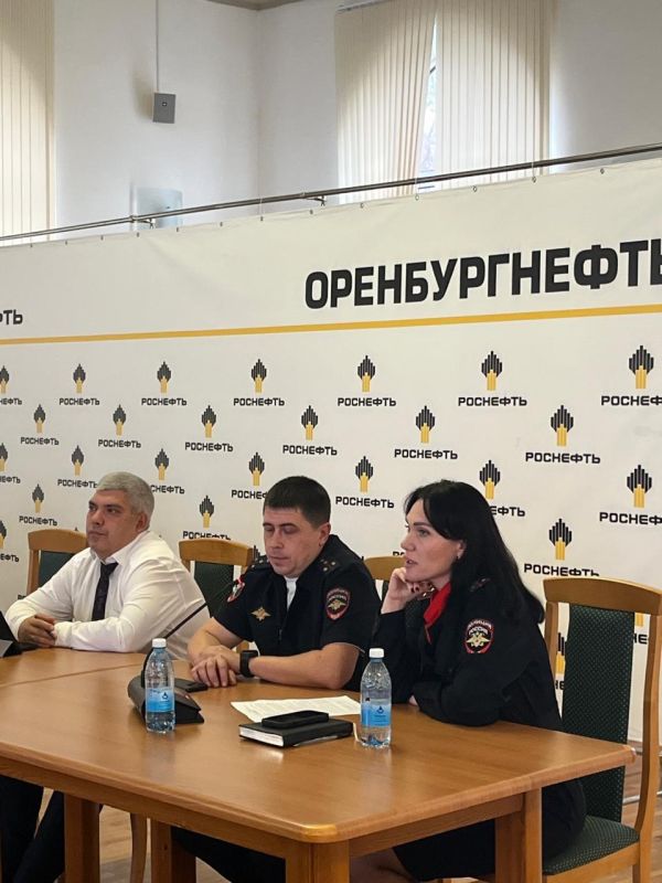 Форум безопасности дорожного движения в АО «Оренбургнефть» провели сотрудники Госавтоинспекции Бузулука