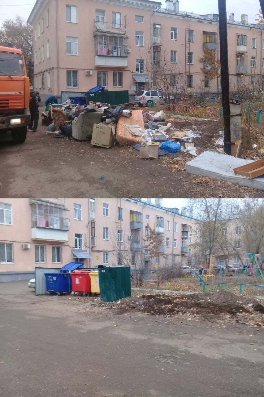 1255 кубометров мусора вывезли с улиц Оренбурга за прошлую неделю 1255 кубометров мусора вывезли с улиц Оренбурга за прошлую неделю
