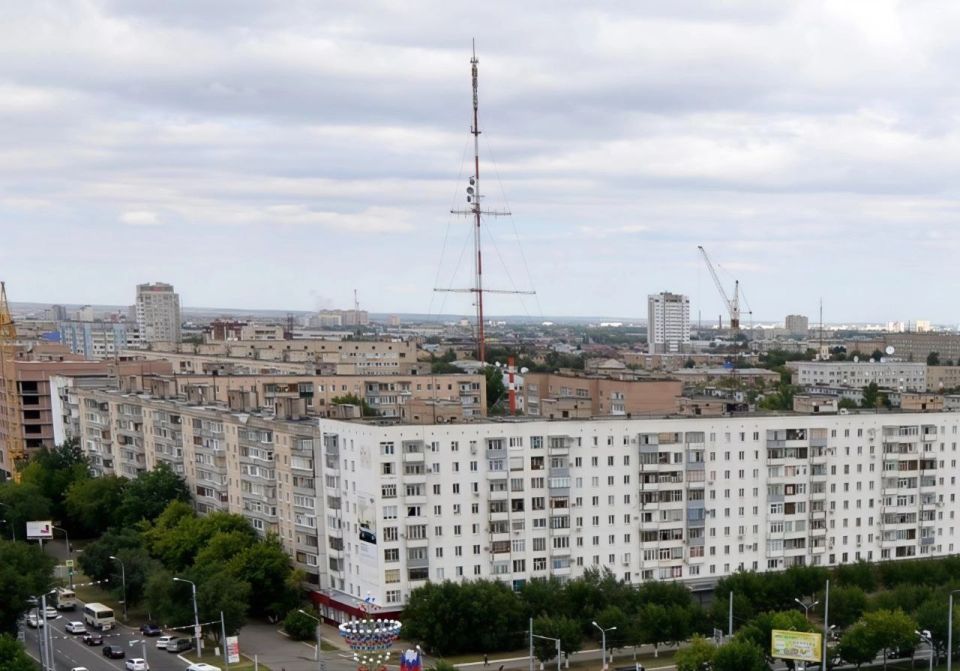 Телевизионная мачта в Оренбурге включит подсветку в честь 10-летия Всероссийского общественного движения «Волонтеры Победы»