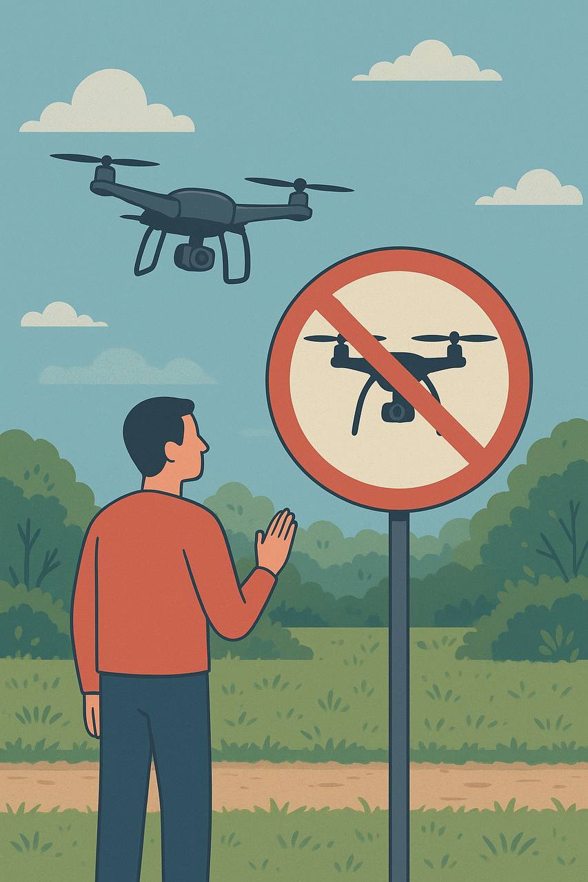 Почему нельзя снимать беспилотные летательные аппараты (БПЛА):