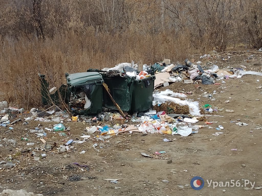 Жители Орска сваливают мусор на обочину дороги рядом с пустой «лодочкой» Жители Орска сваливают мусор на обочину дороги рядом с пустой «лодочкой»
