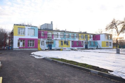 В Промышленном районе Оренбурга завершается ремонт нового корпуса детского сада № 184