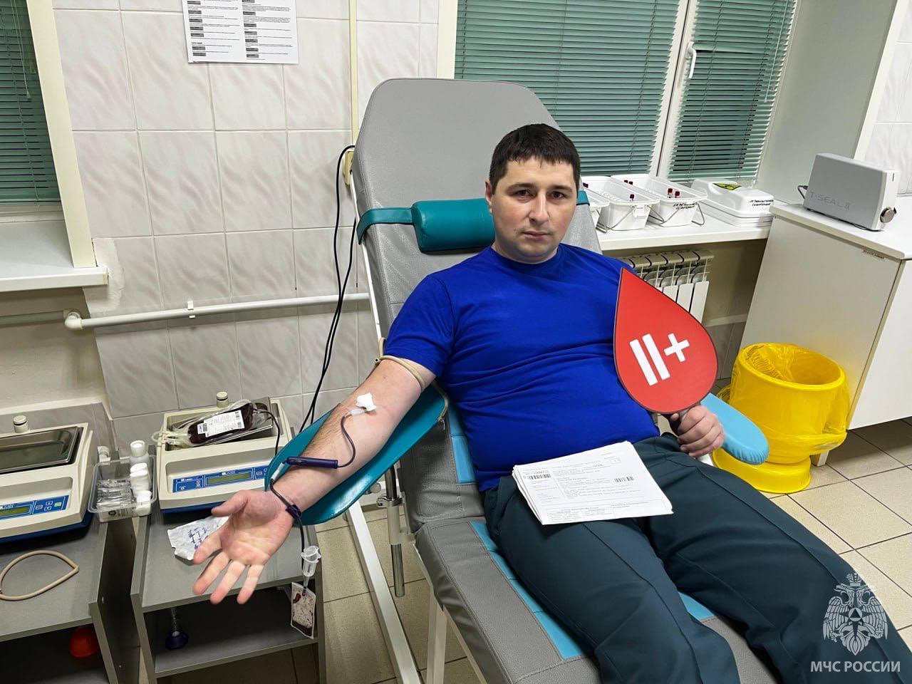 Пожарные Бузулука спасают жизни через донорство Пожарные Бузулука спасают жизни через донорство