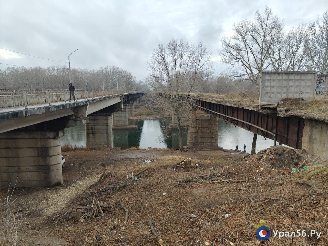 Подрядчик объявился: В Оренбурге начали работы по демонтажу старого моста через Сакмару Подрядчик объявился: В Оренбурге начали работы по демонтажу старого моста через Сакмару