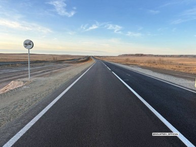 В Оренбуржье отремонтировали более 50 км дорог по нацпроекту
