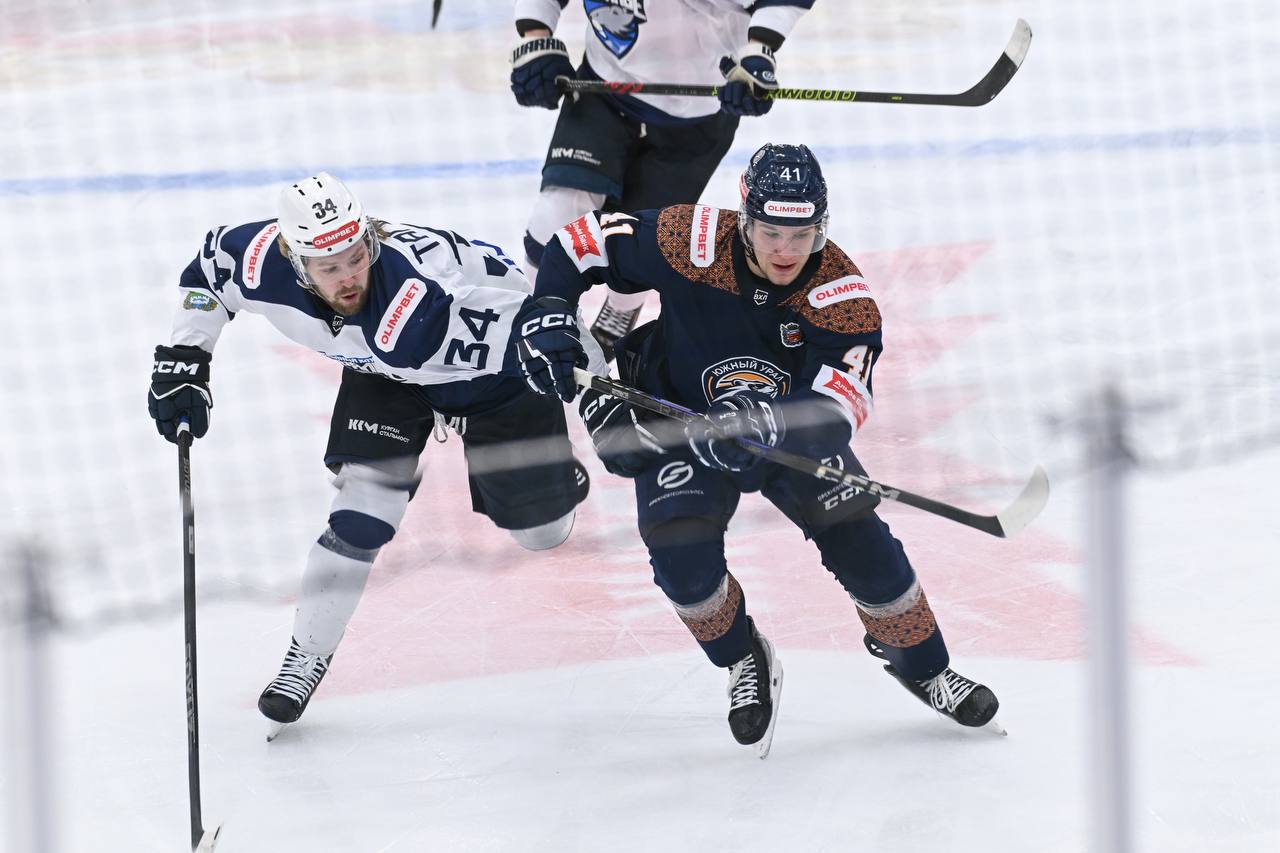 «Южный Урал» уступил «Зауралью» в напряженном матче на домашнем льду