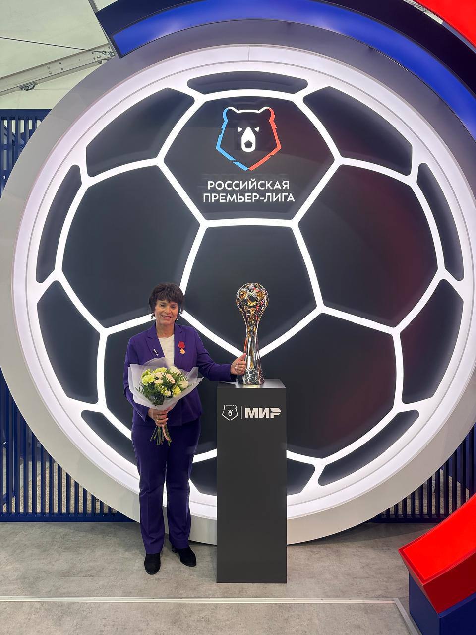 Оренбургский тренер Ирина Симакова награждена медалью «За заслуги перед Отечеством»