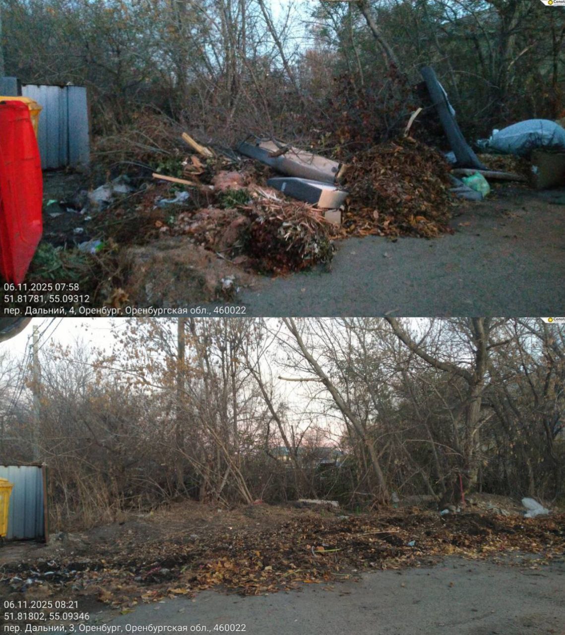 Около 2000 кубометров мусора вывезли с улиц Оренбурга за десять дней Около 2000 кубометров мусора вывезли с улиц Оренбурга за десять дней