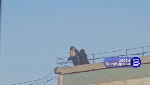 В Оренбурге с крыши многоэтажного дома сняли 15-летнюю девочку