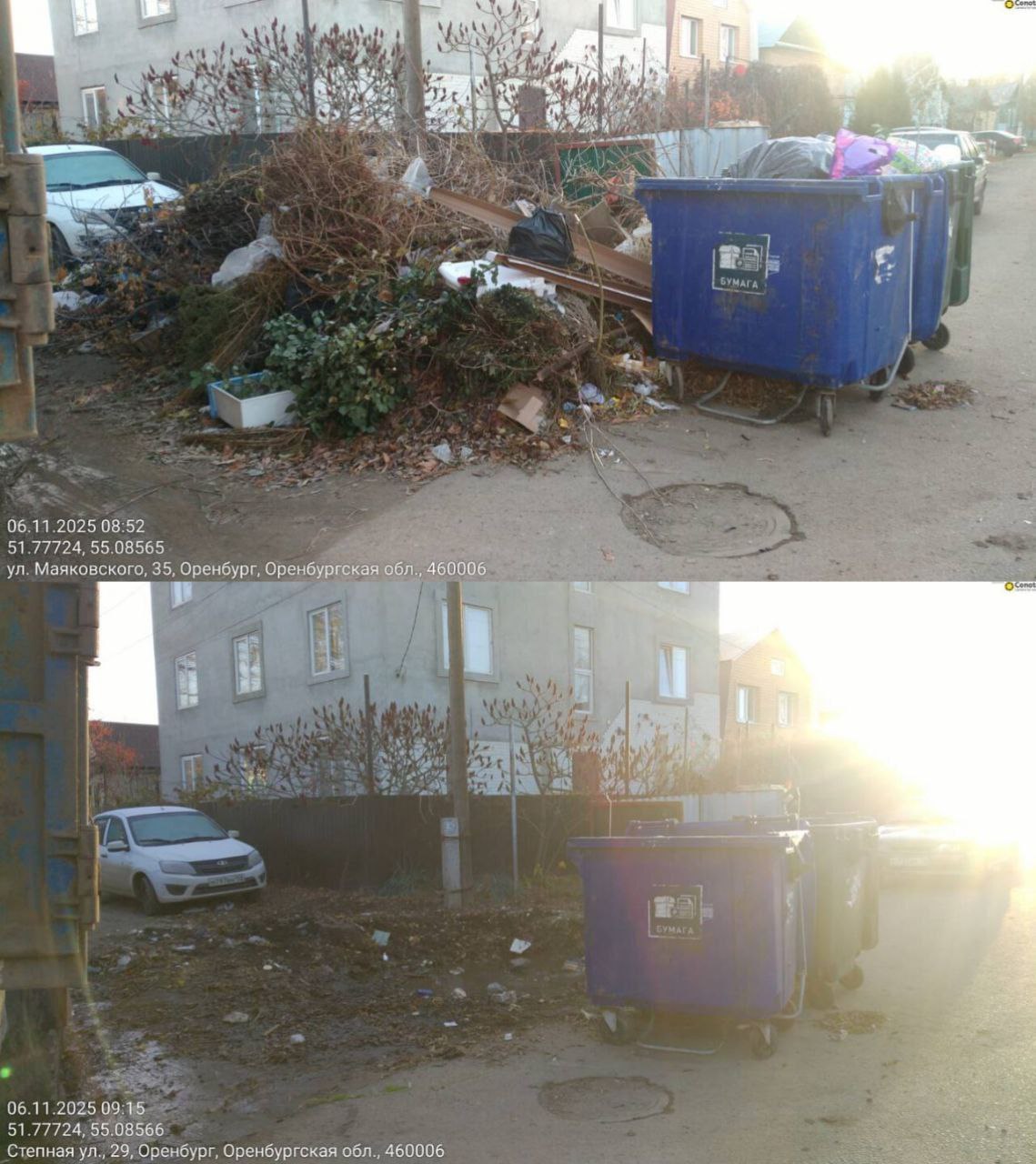 Около 2000 кубометров мусора вывезли с улиц Оренбурга за десять дней Около 2000 кубометров мусора вывезли с улиц Оренбурга за десять дней