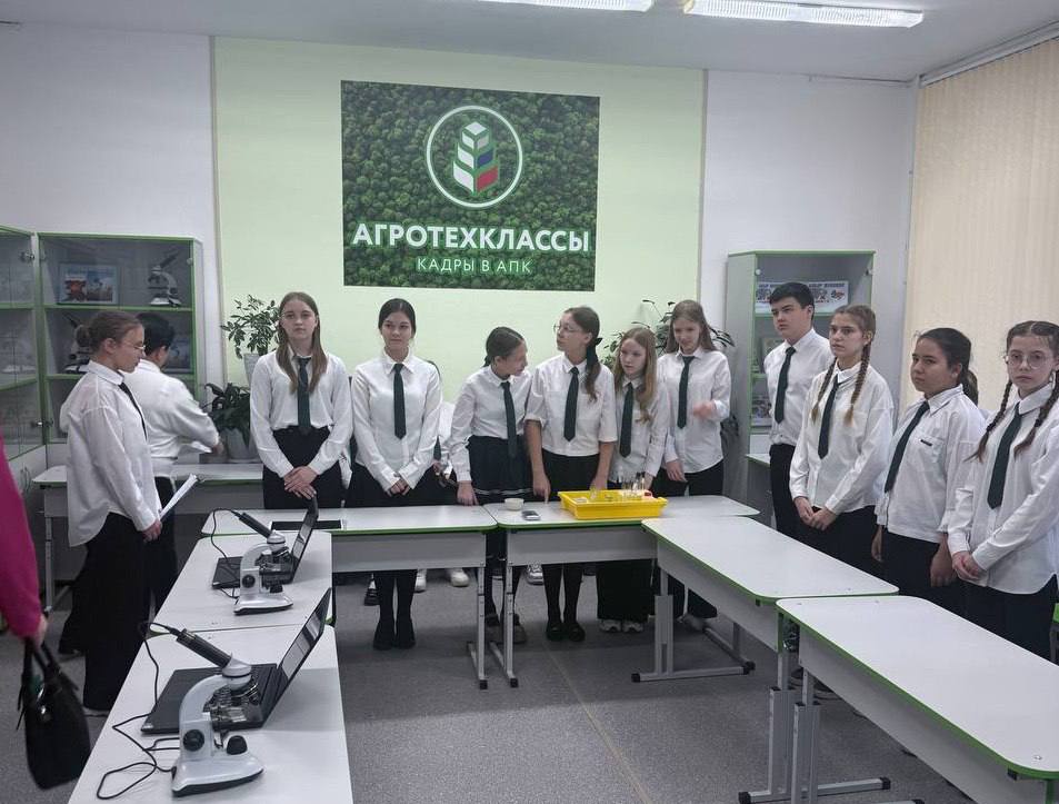 Агротехнологический класс открылся в Пономаревской школе Агротехнологический класс открылся в Пономаревской школе