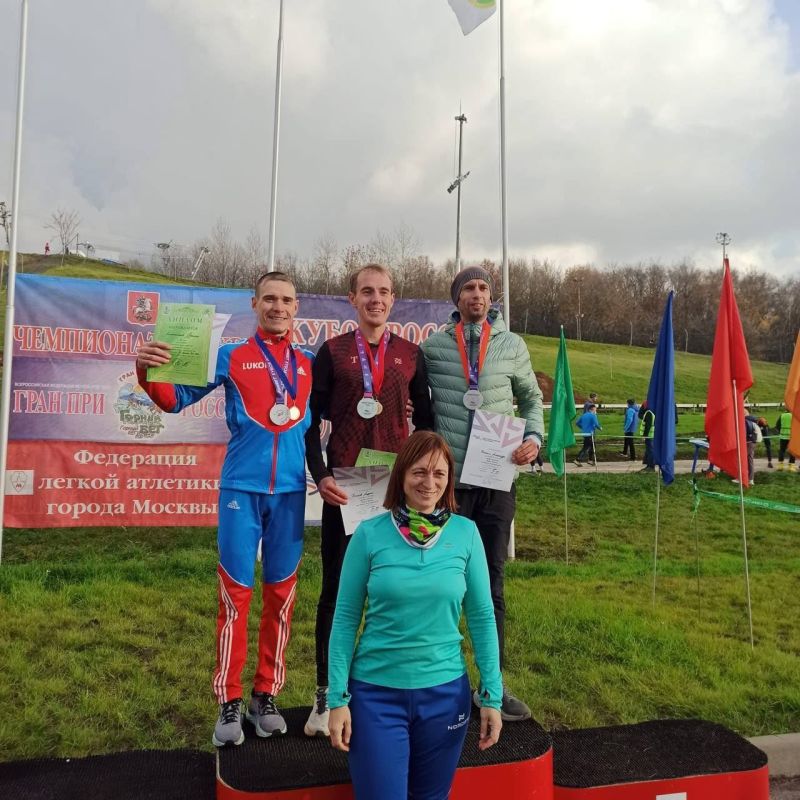 Оренбуржец Руслан Алтынбаев стал победителем Гран-при России по горному бегу