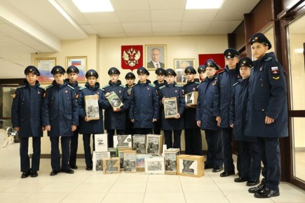 Кадеты из Оренбурга отправили помощь на Купянское направление