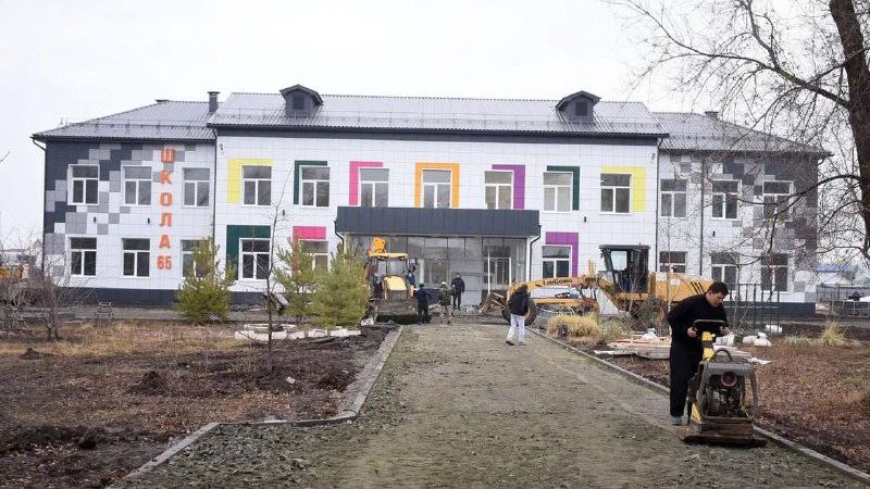 После капремонта в школу №65 Оренбурга ученики могут вернуться в январе