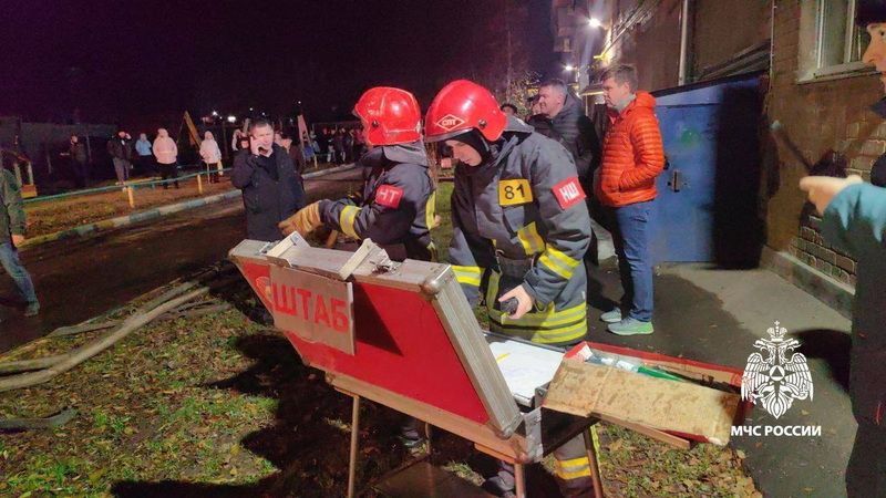 В горевшем доме в Оренбурге планируют запустить отопление до конца дня