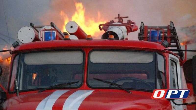 В Оренбурге произошел пожар в многоквартирном жилом доме