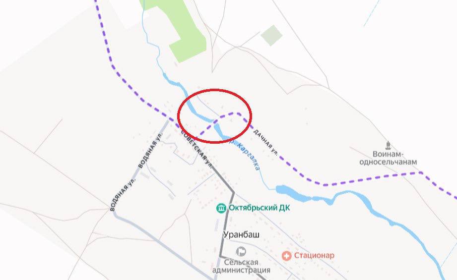 Мост через Каргалку в Октябрьском районе снова открыли для движения транспорта