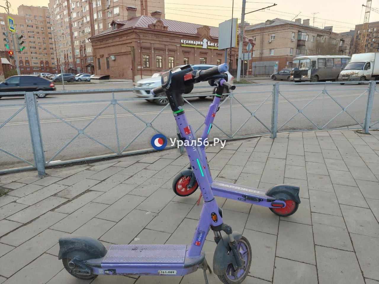 Самокаты — всё. Сегодня в Оренбурге завершился сезон проката