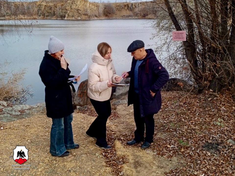 Администрации районов патрулируют берега орских водоемов Администрации районов патрулируют берега орских водоемов