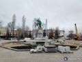 В сквер имени Ленина в Оренбурге вернулся памятник Владимиру Ленину