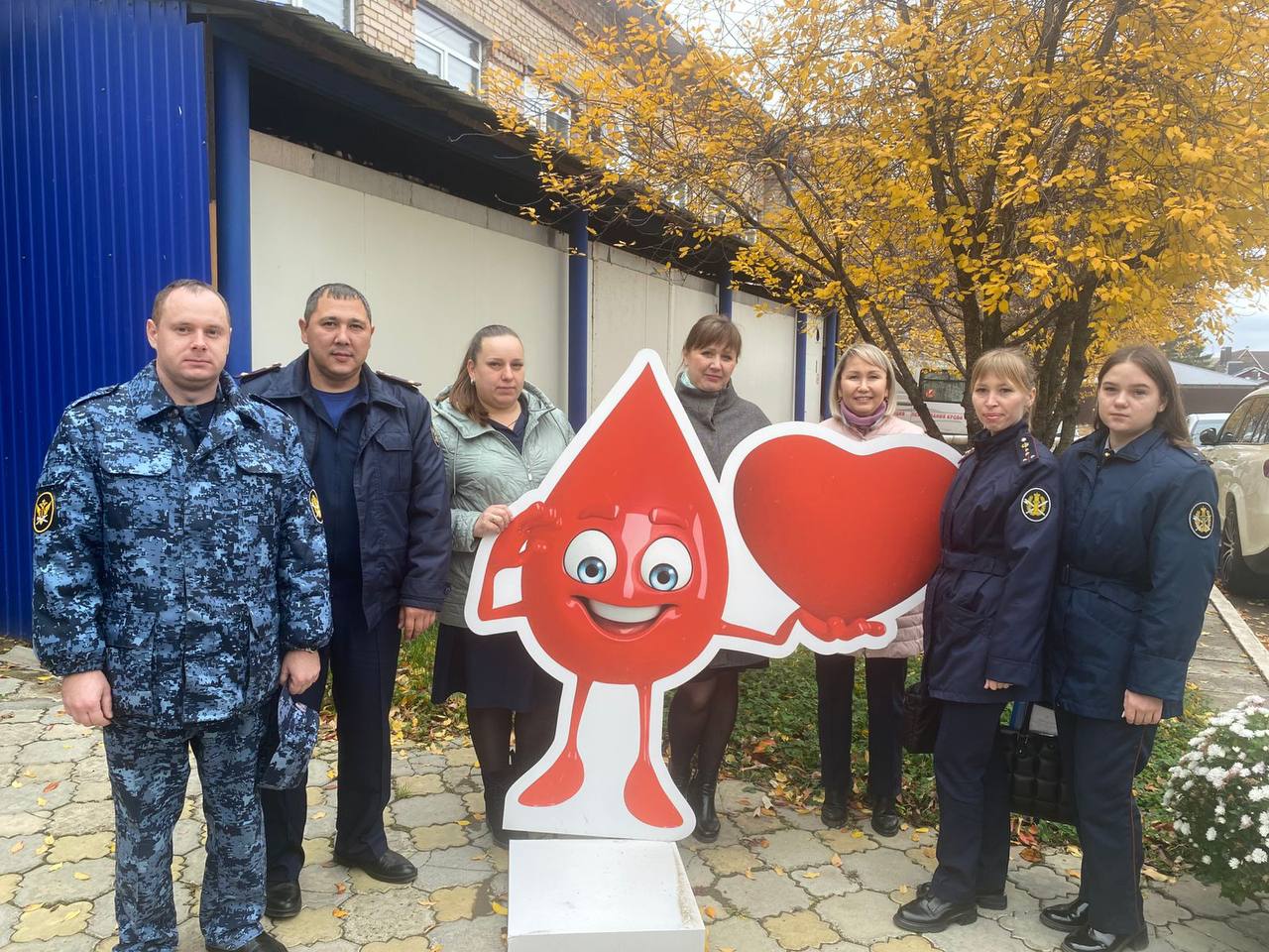 Сотрудники УФСИН стали донорами крови