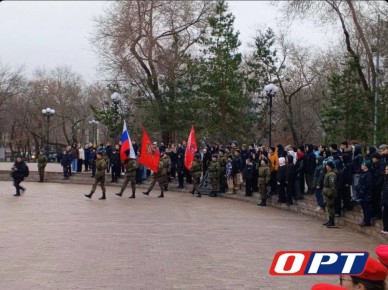 В Оренбурге стартовал «Марш Знамени Победы»