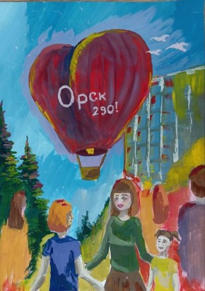 Орские художники нарисовали историю своей страны