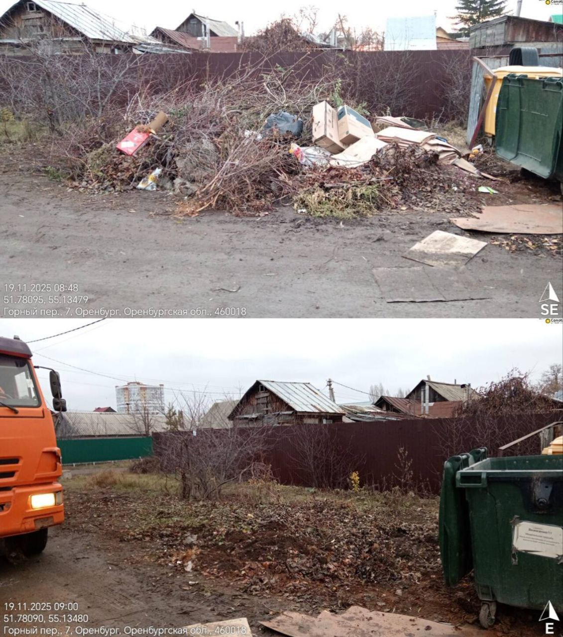 За минувшую неделю в Оренбурге расчистили более 80 площадок ТКО За минувшую неделю в Оренбурге расчистили более 80 площадок ТКО