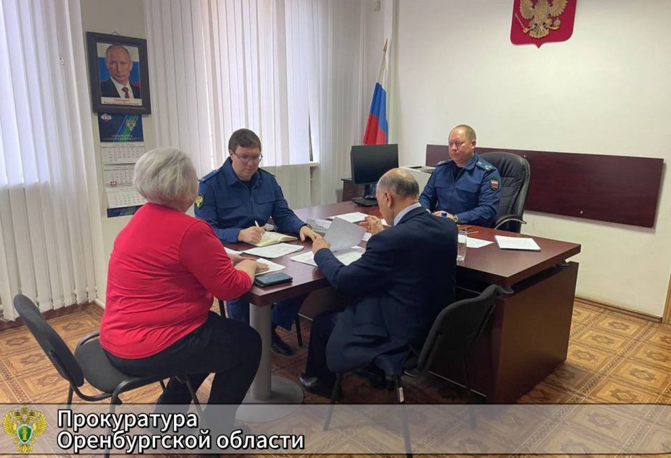 Первый заместитель прокурора Оренбуржья и Уполномоченный по правам человека в Оренбургской области провели прием граждан