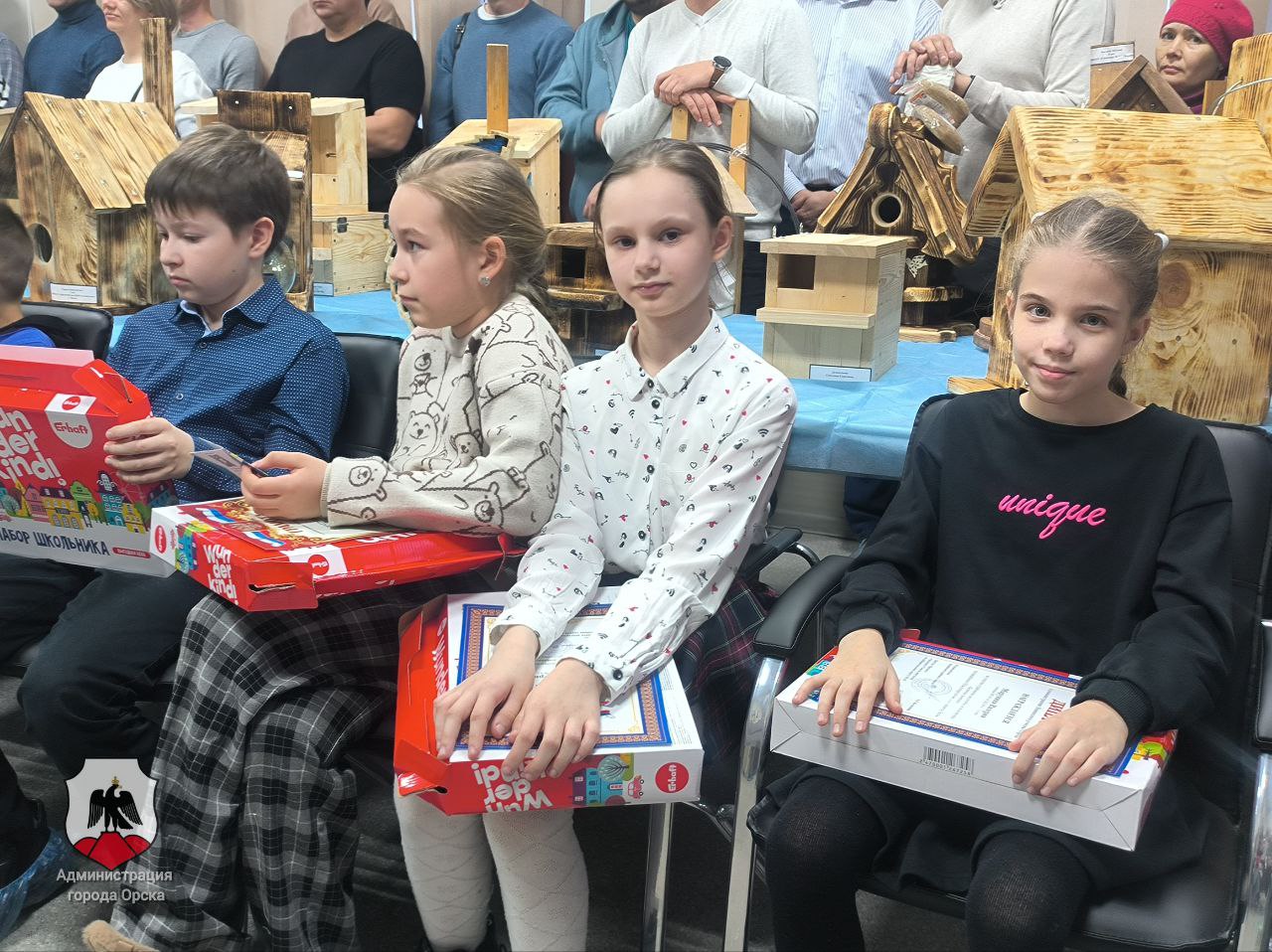 Авторов самых уютных беличьих домиков наградили Авторов самых уютных беличьих домиков наградили