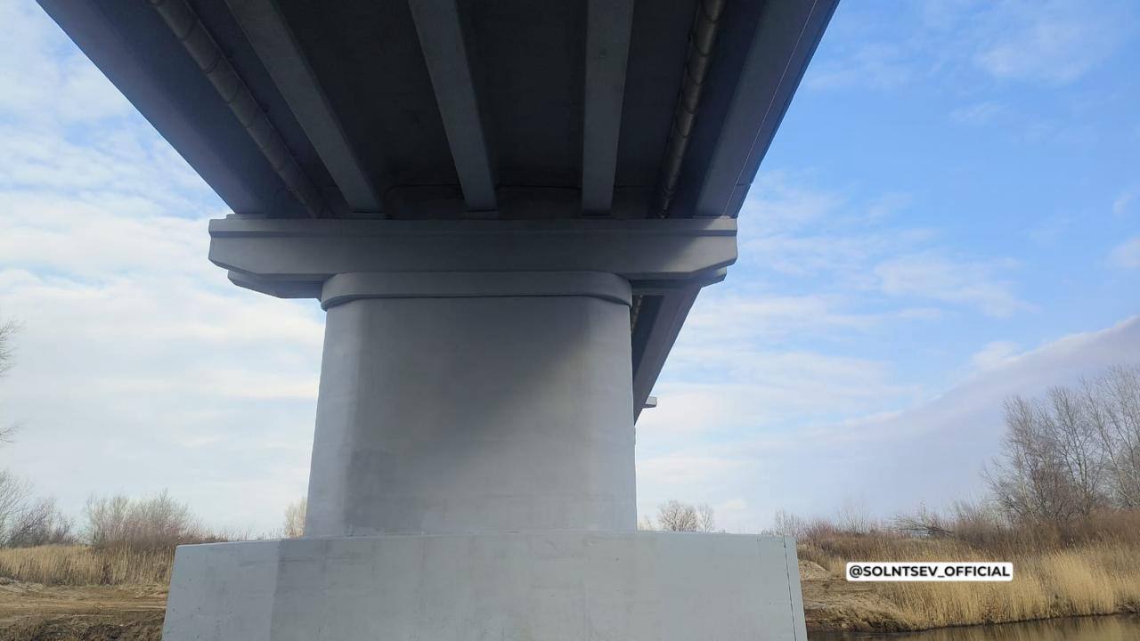 В Оренбуржье открыли отремонтированный мост через реку Илек В Оренбуржье открыли отремонтированный мост через реку Илек