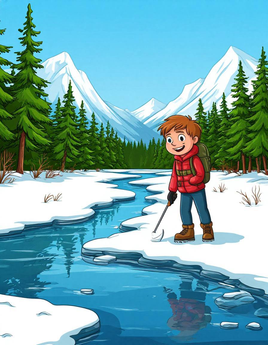 Осторожно! Тонкий лёд.. 1 Не выходи на тонкий, неокрепший лёд