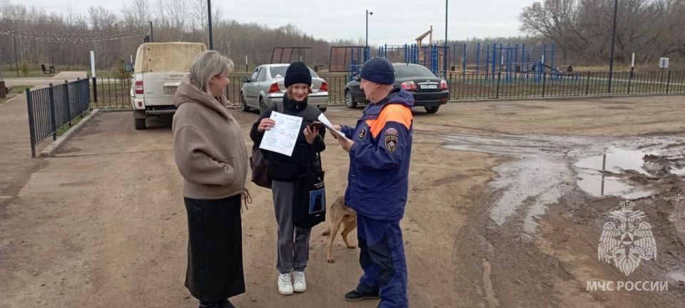 «Патруль безопасности» прошел по поселку Ленина