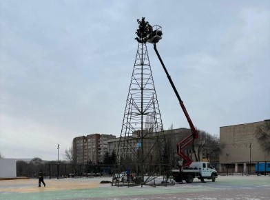 Новотроицк готовится к Новому году