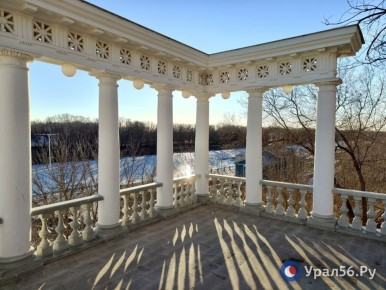 Солнечный и морозный Оренбург