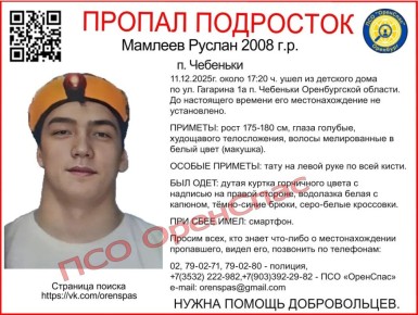 Под Оренбургом разыскивают сбежавших из детдома подростков