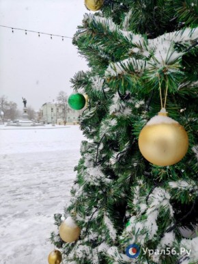 Оренбург и долгожданный снег