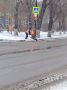 Коммунальщики ведут борьбу с первым серьезным снегопадом в Оренбурге