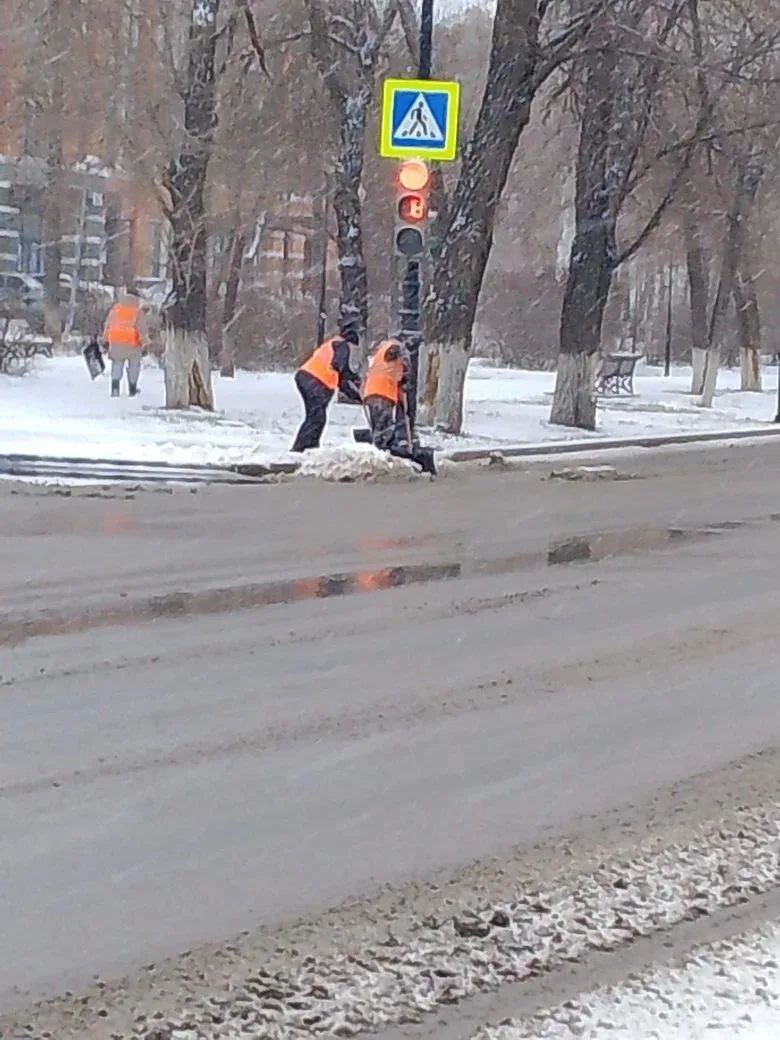 В Оренбург пришел первый снег! В Оренбург пришел первый снег!