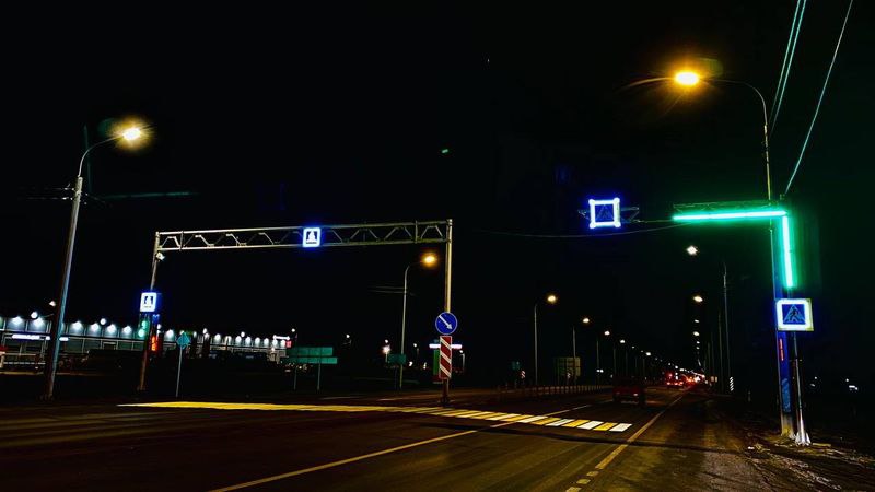 Первые интерактивные пешеходные переходы появились на трассах Оренбуржья