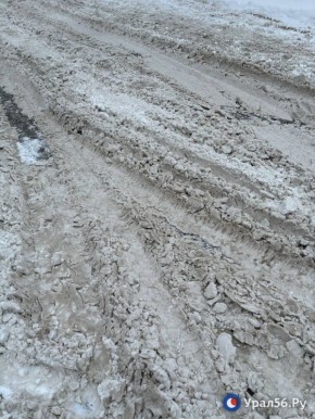 К концу ноября здесь было «море», а теперь сугробы