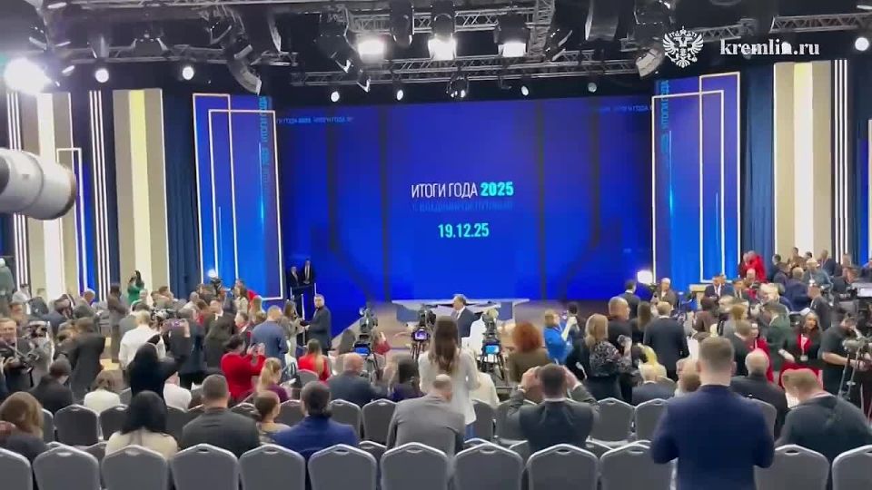 Сегодня Владимир Путин подведет итоги года