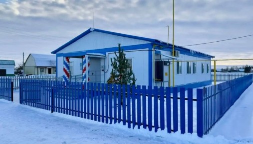 В селе Пилюгино открыта новая быстровозводимая модульная врачебная амбулатория