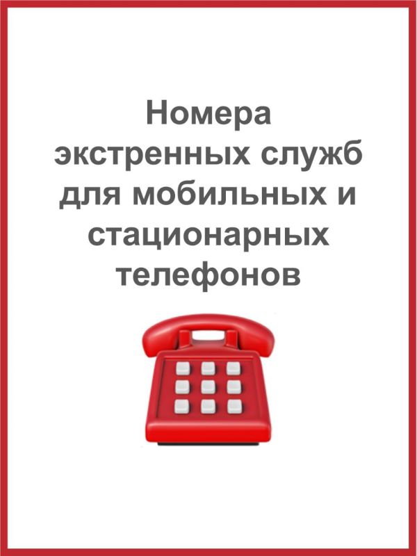 На новогодних праздниках телефоны экстренных служб - ваш главный помощник в критических случаях